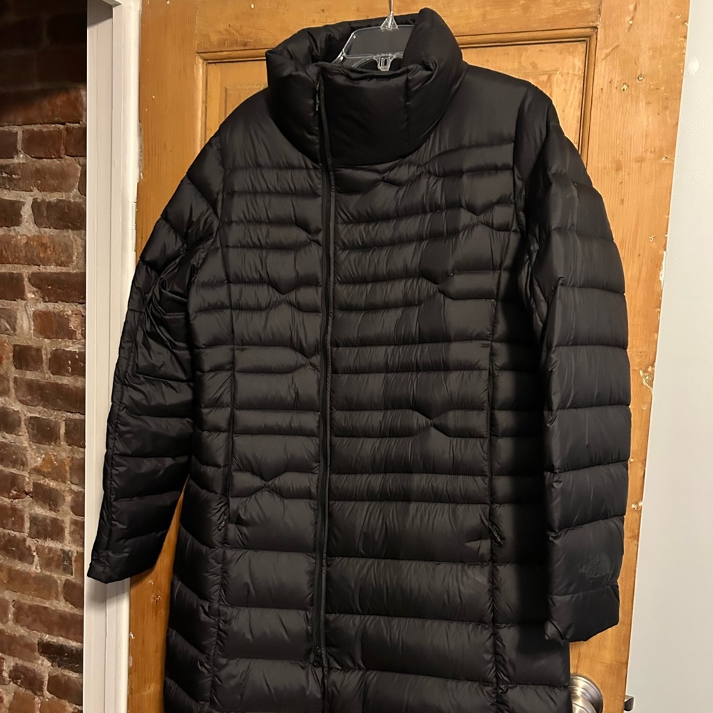 The North Face Black Quilted Puffer Coat